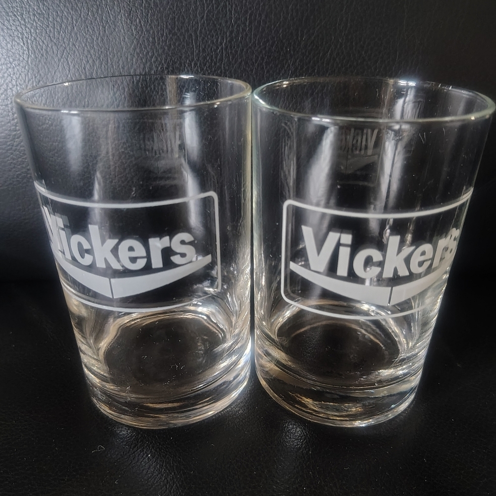 Vintage Vickers Drinking Glasses